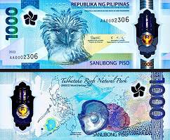 *1000 filipínskych piso Filipíny 2022 P241a polymer UNC - Kliknutím na obrázok zatvorte -